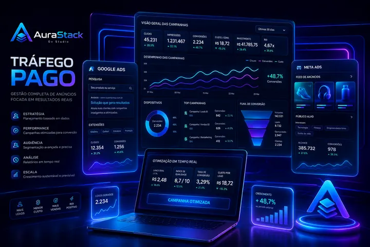 Tráfego pago e campanhas digitais